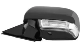 lusterko-mitsubishi-pajero-06-21-lewe-migacz-czarne-lampka-skladane-ele