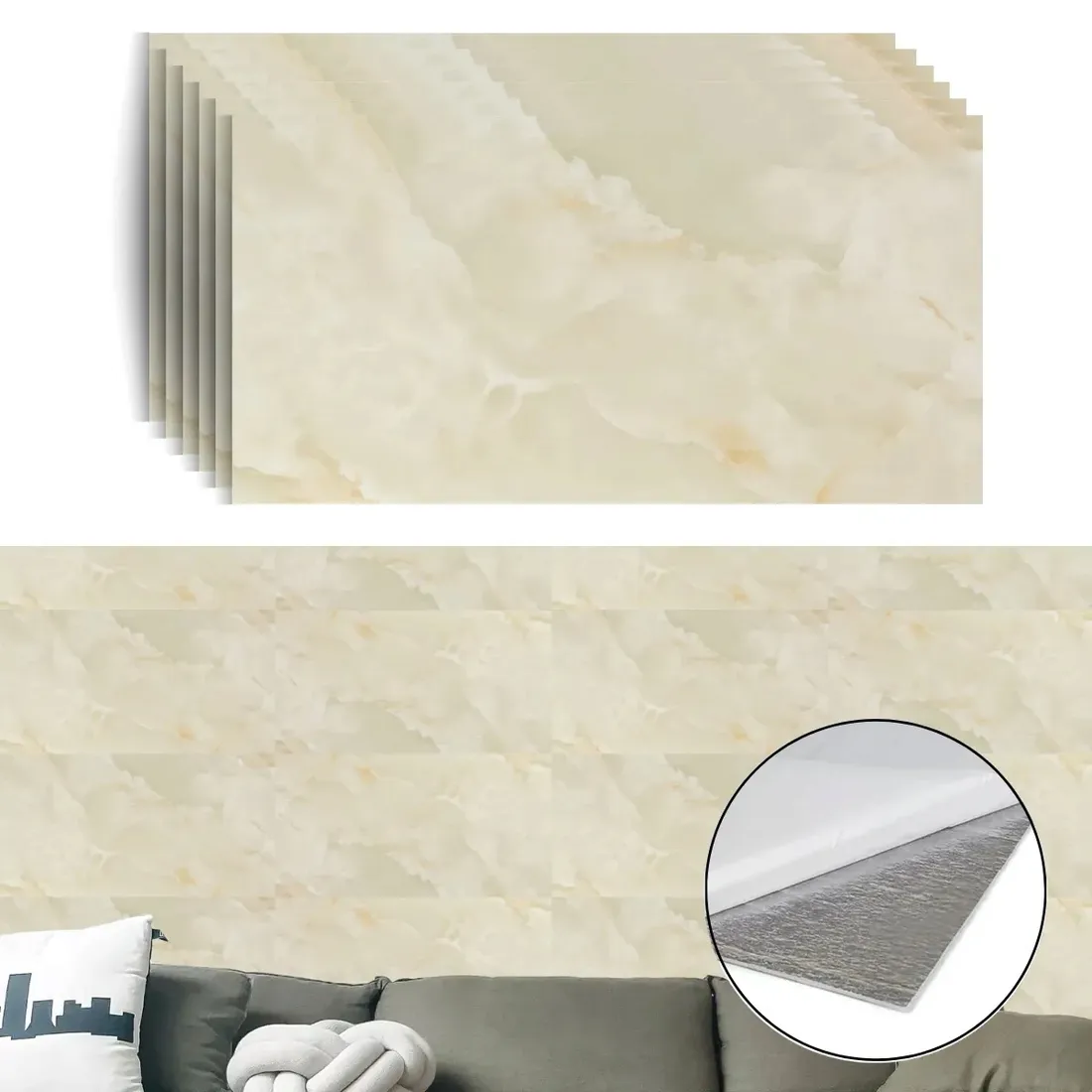 panele-scienne-samoprzylepne-panel-scienny-dekoracyjny-wodoodporne-premium-stan-nowy