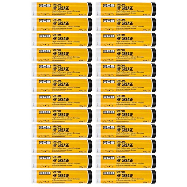 24 x JCB 4003/2017 Oryginalny smar HP Tuba 400 g