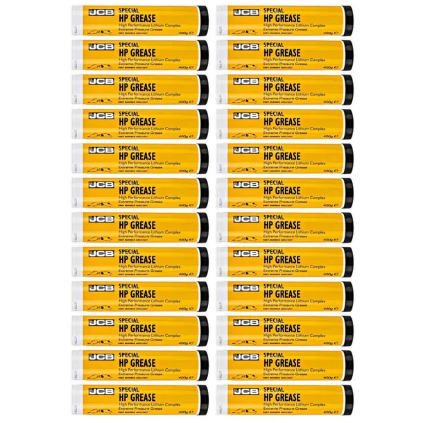 24 x JCB 4003/2017 Oryginalny smar HP Tuba 400 g