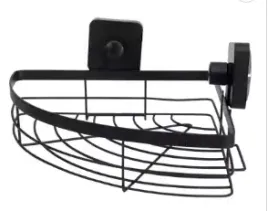 polka-lazienkowa-prysznicowa-narozna-scienna-wiszaca-czarna-metalowa-loft