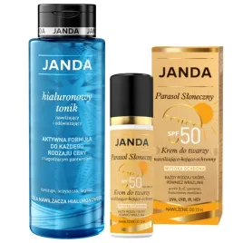 janda-zestaw-krem-do-opalania-z-filtrem-parasol-sloneczny-spf-50-tonik