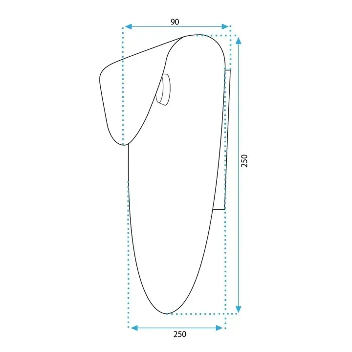 lampa-scienna-nowoczesna-kinkiet-metalowy-zloty-szczotkowany-led