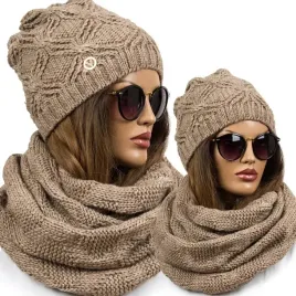 modny-komplet-damski-czapka-komin-cieply-zimowy-z-welna-czekoladowy