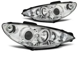 lampy-reflektory-peugeot-206-02-ringi-ccfl-chrome
