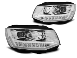 lampy-przednie-vw-t6-2015-chrome-tube-light-led-drl