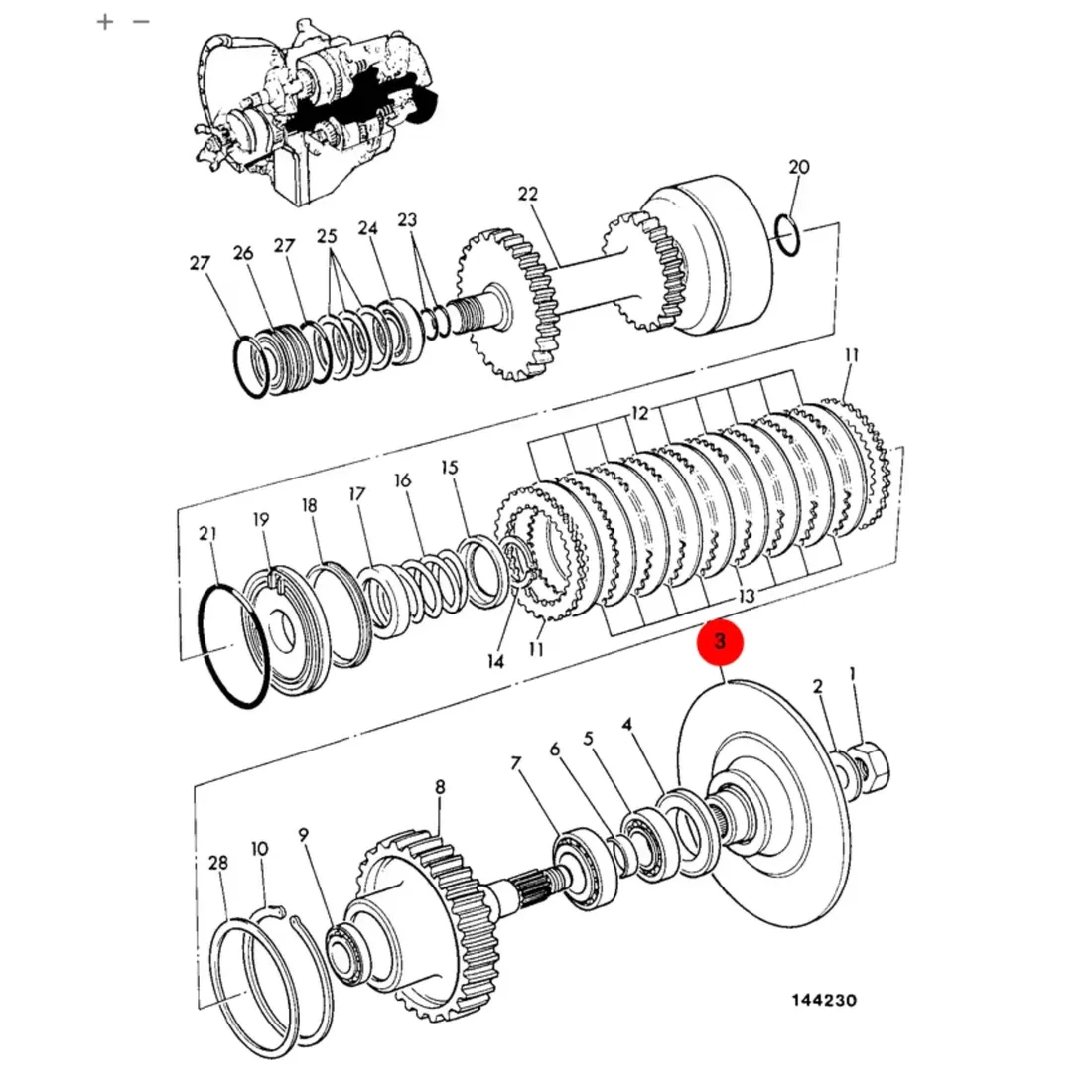jcb-tarcza-hamulcowa-hamulca-460-35609-powershift-oryginal