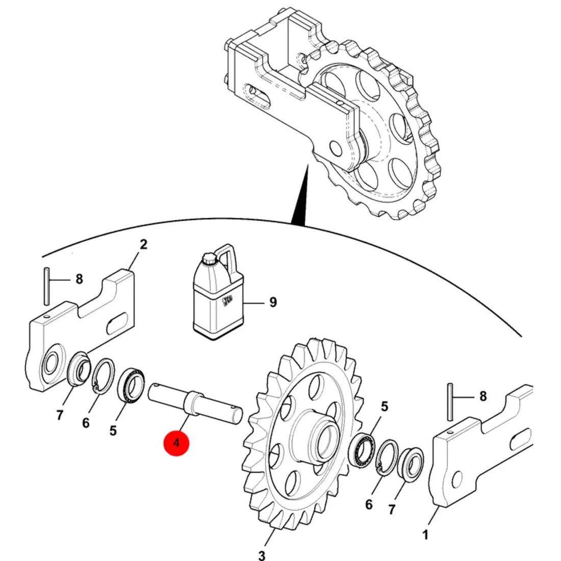 jcb-walek-kola-napinajacego-231-60303-oryginal