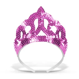 tiara-cekiny-rozowa-przebranie-bal-karnawal-teatrzyk
