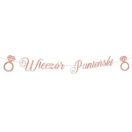baner-wieczor-panienski-rose-gold-150cm-dla-panny-mlodej