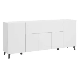 biala-komoda-180-cm-punes-na-nozkach-do-salonu-cichy-domyk-szesciodrzwiowa