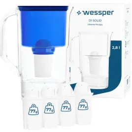 plastikowy-dzbanek-filtrujacy-wessper-d1-solid-28l-niebieski-5x-filtr