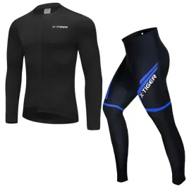 x-tiger-stroj-rowerowy-kolarski-komplet-zestaw-bluza-leginsy-getry-zima-s