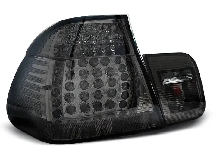 LAMPY TYLNE BMW E46 01-05 SEDAN SMOKE LED
