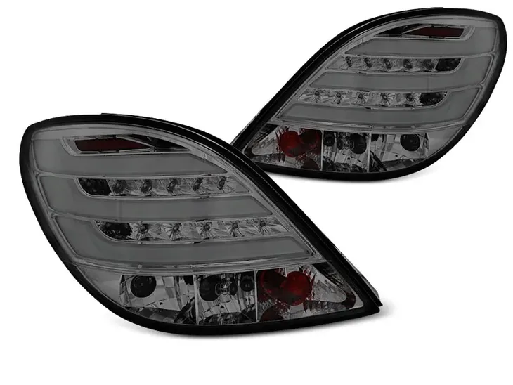 LAMPY DIODOWE PEUGEOT 207 3D/5D 06-09 SMOKE LED BAR