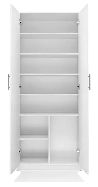 regal-oliv-2d-bialy-wysokosc-mebla-180-cm