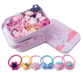 gumki-do-wlosow-dla-dziewczynki-zestaw-40-szt-w-ozdobnym-pudeleczku