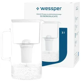 dzbanek-filtrujacy-szklany-wessper-3l-bialy-1x-filtr-aquaclassic