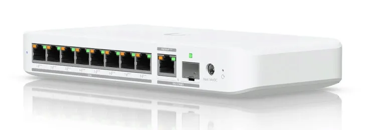 Switch Ubiquiti USW-Flex-2.5G-8-PoE 9p 196W Managed