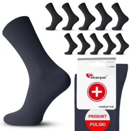 skarpol-skarpetki-bezuciskowe-grafitowe-rozmiar-35-38