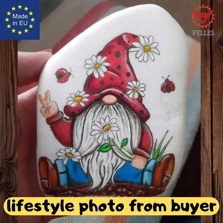 kamienie-do-malowania-plaskie-biale-gladkie-kamienia-rysowania-kamyki-stan-nowy