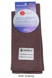 terjax-skarpety-bezuciskowe-medical-brazowe-45-47-zdrowotne