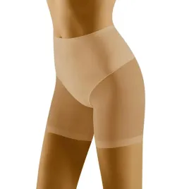 wol-bar-relaxa-bermudy-bezowe-l-korygujace-dlugie-nogawki-komfort