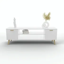 szafka-rtv-135-cm-skandynawska-biala-nogi-drewniane