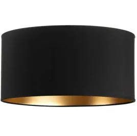 abazur-okragly-walec-tuba-40cm-czarny-zloty