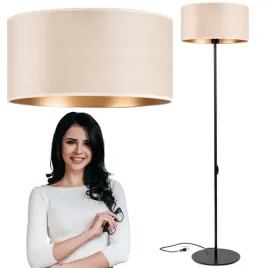 lampa-stojaca-podlogowa-loft-abazur-welur-bezowy-zloty