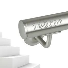 porecz-scienna-srebrna-schodowa-zestaw-stal-barierka-na-schody-140cm