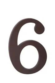 cyfra-na-dom-plastikowa-6-brazowa-175cm