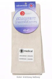 terjax-skarpety-bezuciskowe-medical-kremowy-bezowy-45-47