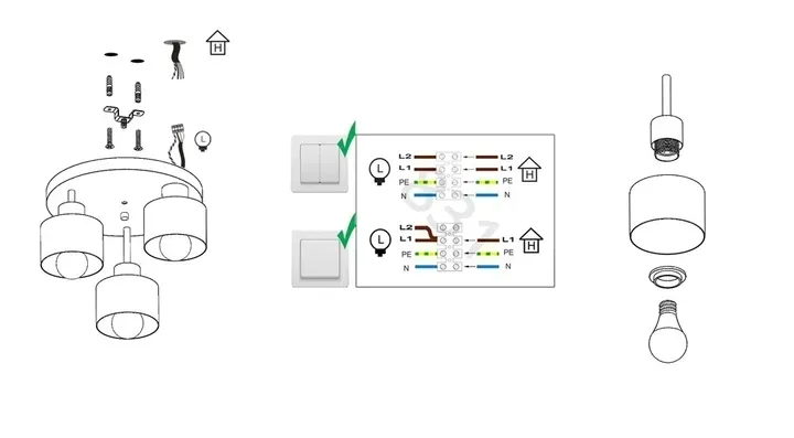 lampa-sufitowa-plafon-zyrandol-do-sypialni-pokoju-biala-zlota-roller-stan-nowy-stan-opakowania-oryginalne