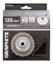 szczotka-druciana-tarczowa-125mm-drut-karbowany-stalowy-m14-graphite-57t409