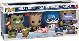 funko-pop-marvel-happy-holidays-hulk-groot-cap-thanos-4pak-se