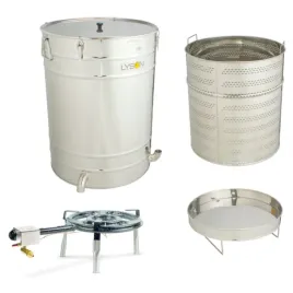 topiarka-nierdzewna-do-wosku-na-bazie-odstojnika-200l-palnik-gazowy