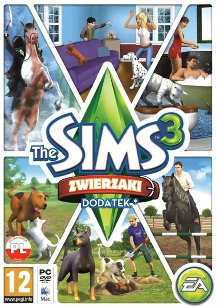 The Sims 3 Pets Expansion Zwierzaki Dodatek DLC Klucz EA APP ORIGIN BEZ VPN