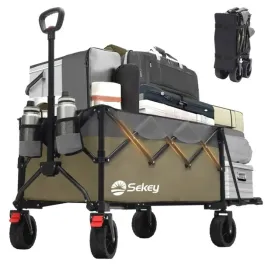 wozek-transportowy-khaki-xxl-sekey-250l-120-kg-regulowany-uchwyt-powystawow