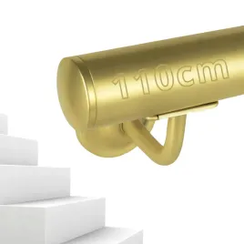 porecz-scienna-zlota-schodowa-zestaw-stal-barierka-na-schody-110cm