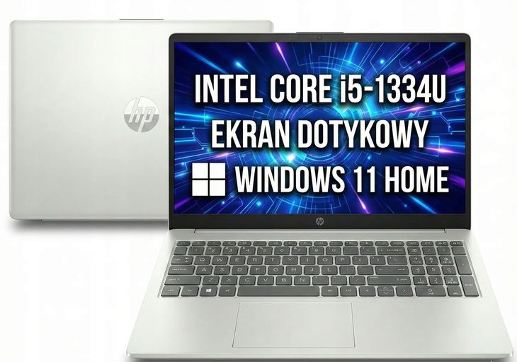 HP 15 Intel Core i5-1334U 10x4.6GHz 16GB 1TB 15.6" FHD EKRAN DOTYKOWY W11