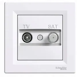 schneider-asfora-gniazdo-antenowe-tv-sat-koncowe-1db-z-ramka-eph3400121
