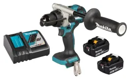 makita-aku-wiertarko-wkretarka-udarowa-18v-lxt-2x5ah-bl1850-dc18rc-dhp492z
