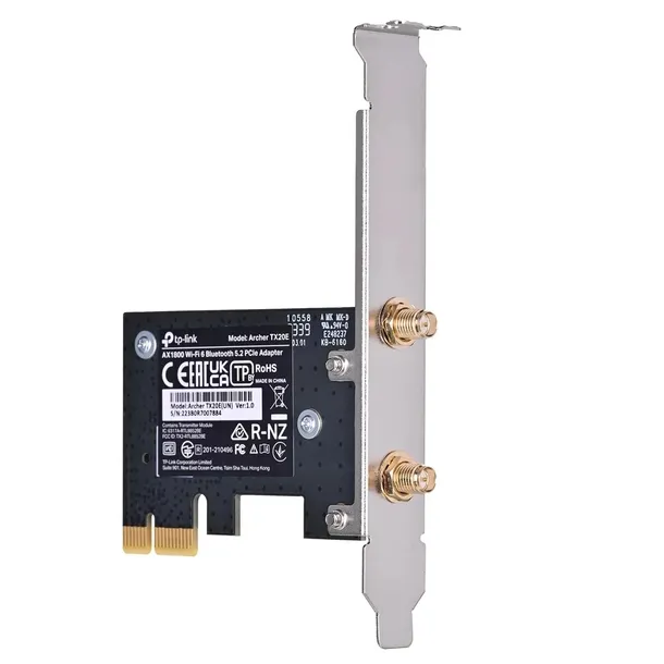 karta-sieciowa-tp-link-archer-tx20e-rodzaj-karty-zewnetrzna