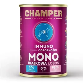 mokra-karma-dla-psa-champer-immuno-monobialkowa-losos-400g
