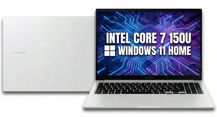 Samsung Galaxy Book4 Intel 7 150U 16/512GB 15.6" FHD IPS 300NIT W11 Czytnik