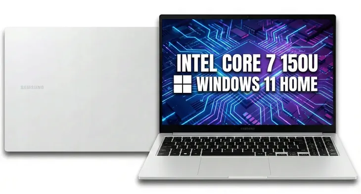 Samsung Galaxy Book4 Intel 7 150U 16/512GB 15.6" FHD IPS 300NIT W11 Czytnik