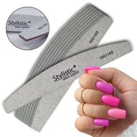 pilnik-pilniczek-do-paznokci-stylistic-polksiezyc-lodka-100-180-10szt