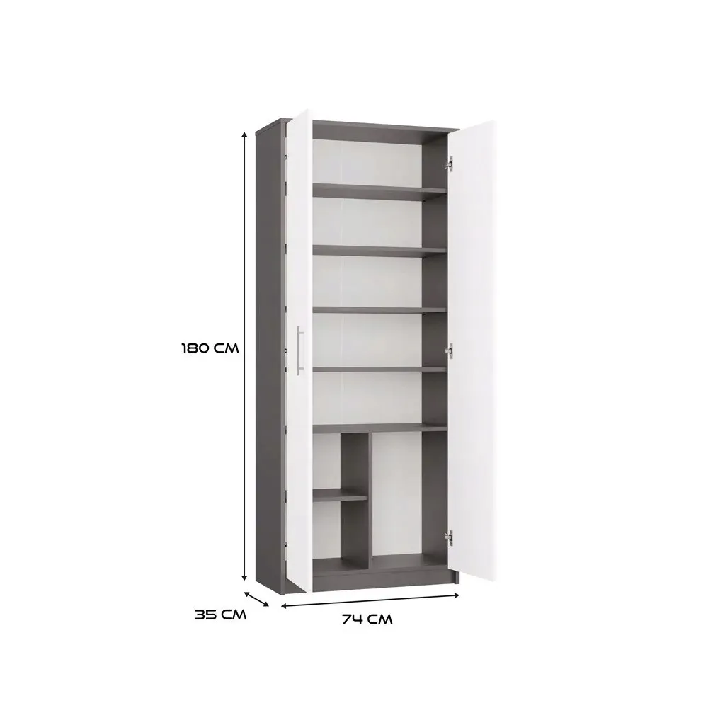 regal-oliv-2d-antracyt-biel-stan-nowy