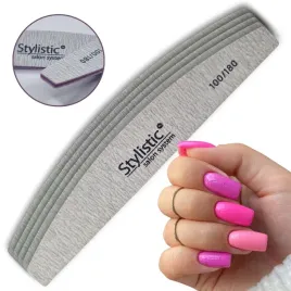 pilnik-pilniczek-do-paznokci-stylistic-polksiezyc-lodka-100-180-5szt